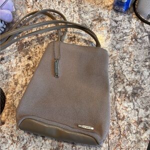 Stone & Co. Gray Crossbody Bag with Structured Design